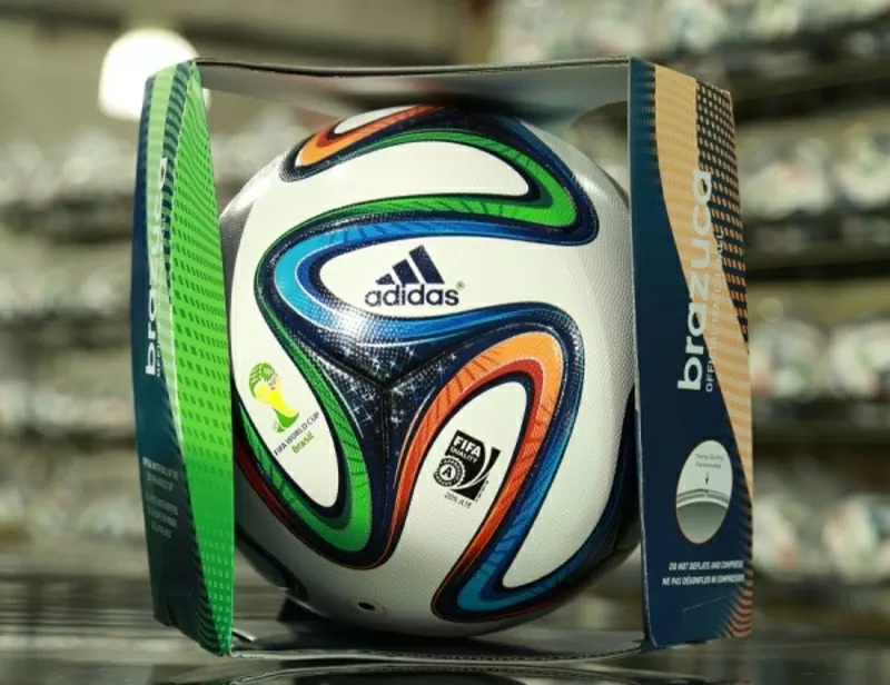 Футбольный мяч Adidas Brazuca, Адидас Бразука арт.G73617 купить в Киеве