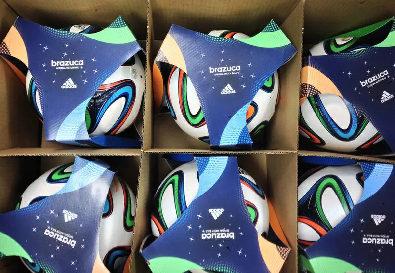 Мяч Adidas Brazuca Ball - Official FIFA World Cup 2014 Match Ball  2