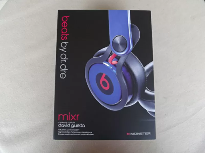 Monster Beats by Dr. Dre MixR Blue Новые 4