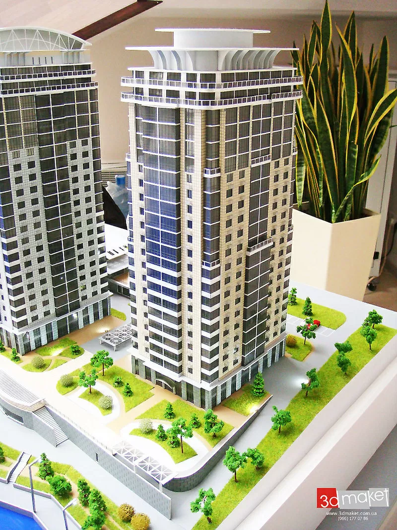 /архитектурный макет/макет здания/макетная мастерская/ 2