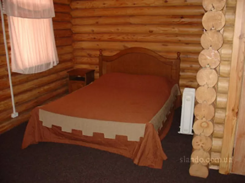 Дом-сруб с русской баней на берегу Днепра 2