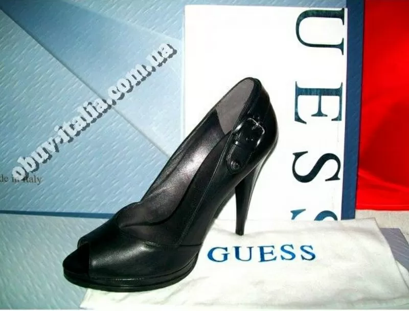 Туфли женские кожаные GUESS оригинал Италия