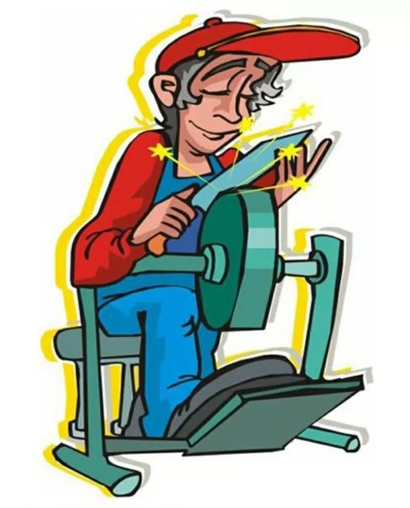 Заточка стальных ножей в Киеве, с выездом к заказчику.