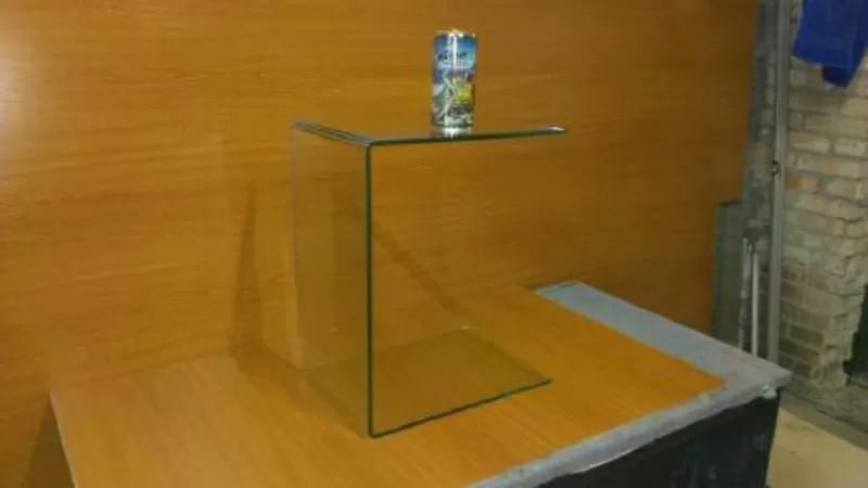 П-образные столы из стекла. Изготовление 2