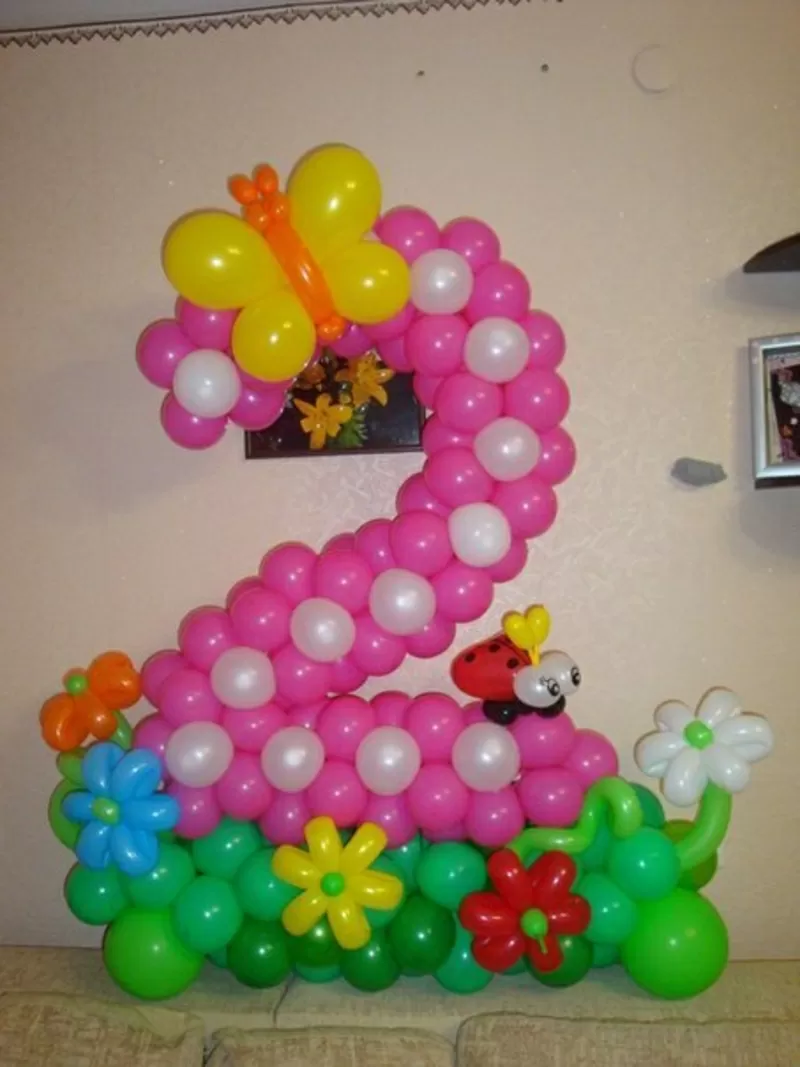 Оформление воздушными шарами 4