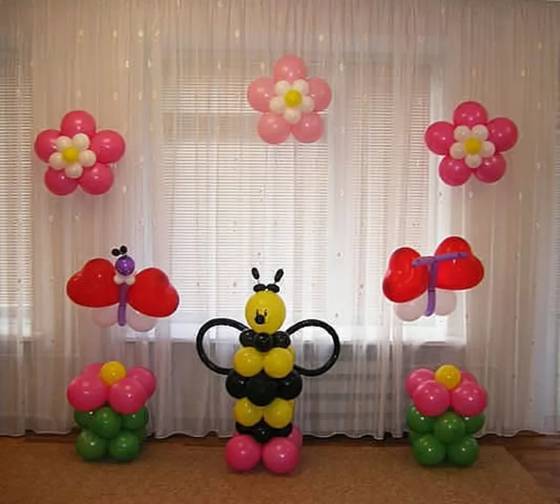 Оформление воздушными шарами 8