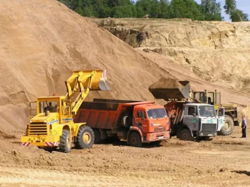 песок оптом не дорого с доставкой по киеву и области 3