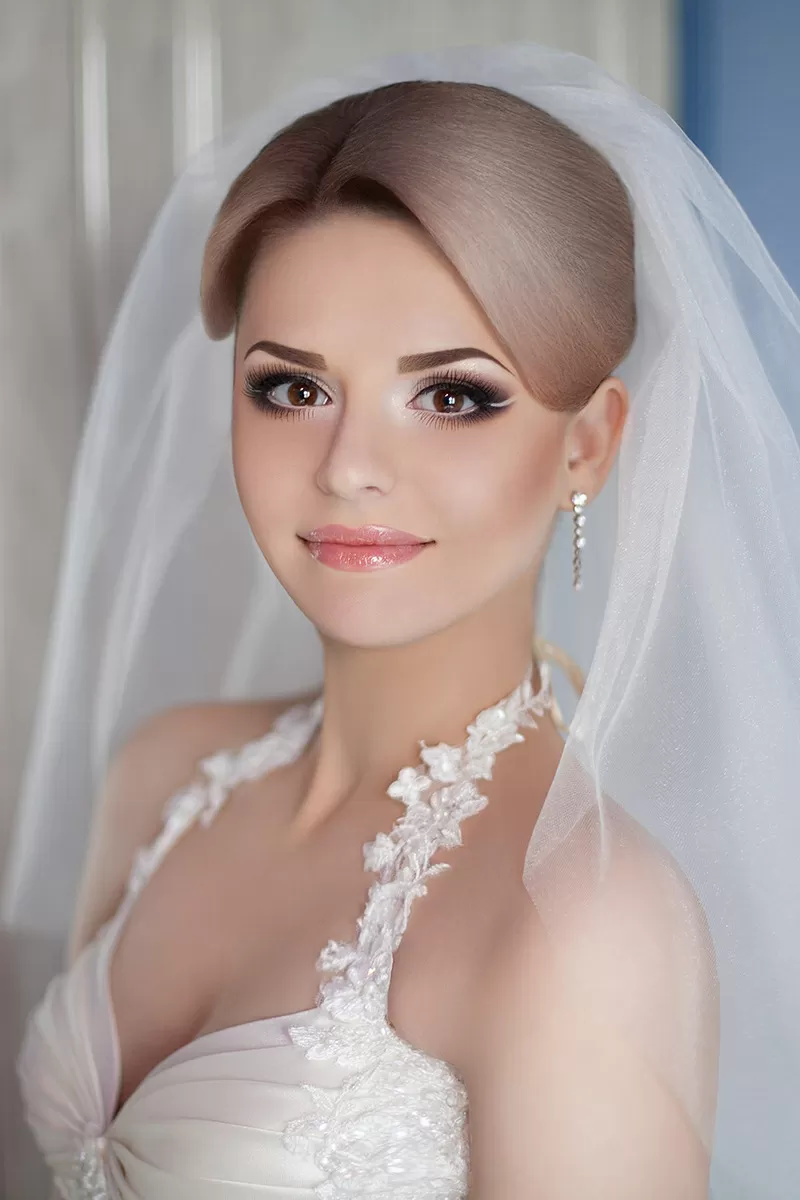 Свадебный макияж и прически/визажист/профессиональный макияж и прическ 15