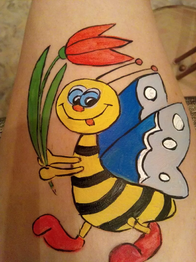 Боди-арт, фейс-арт, аквагрим на вечеринку, детский праздник, фотосесси 3