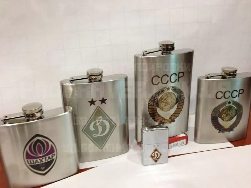 Лазерная гравировка рекламно-сувенирной продукции