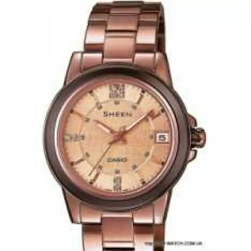 Женские наручные часы CASIO SHE-4512BR-9AUER новинка в Украине