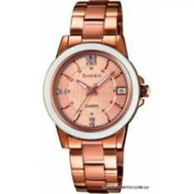 Женские наручные часы CASIO SHE-4512PG-9AUER новые в Украине