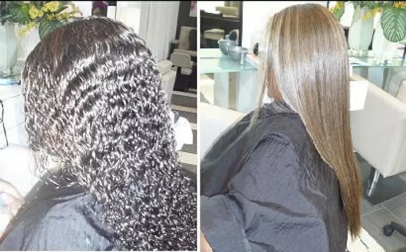 Кератиновое выпрямление волос Brazilian Blowout