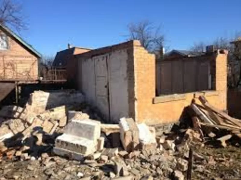 Демонтаж домов