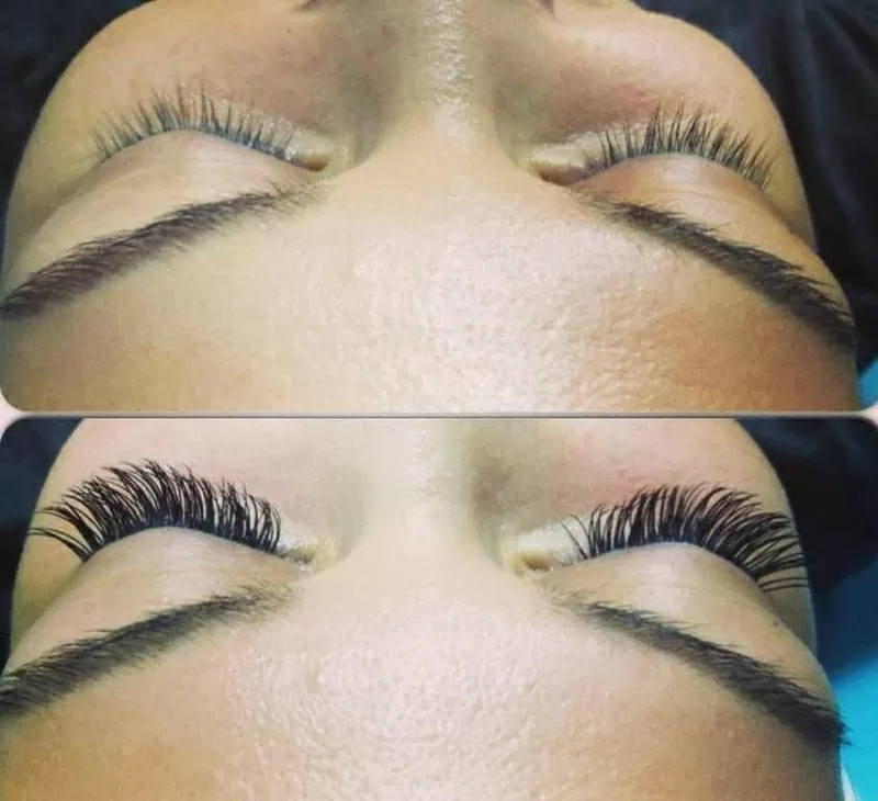 Наращивание ресниц  2