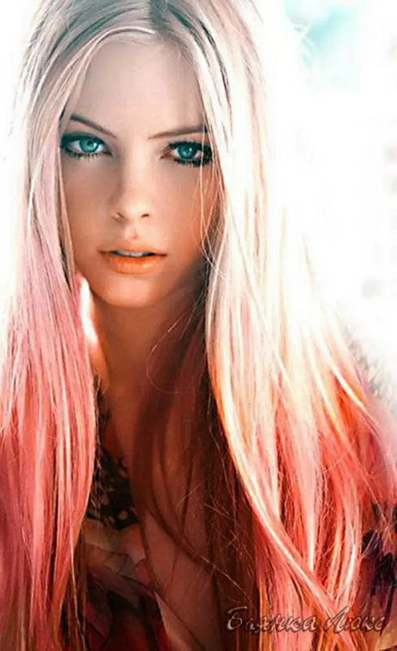 Покраска волос Омбре-«Языки пламени» – парикмахер, стрижка 5