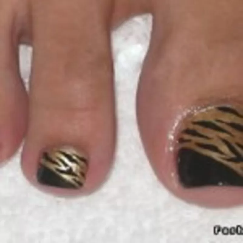 маникюр, педикюр, массаж, гель, акрил, украшение, камни, салон, педикюр 7