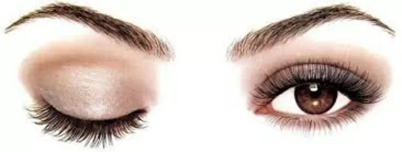 Покраска ресниц, бровей, коррекция, акции, услуги парикмахера и маникюра