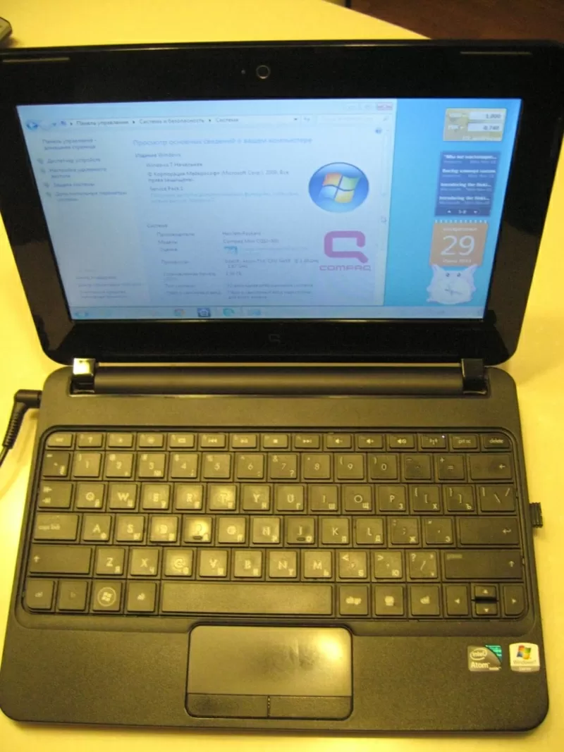 Продам ноутбук Hewlett-Packard Compaq Mini CQ10-500 2