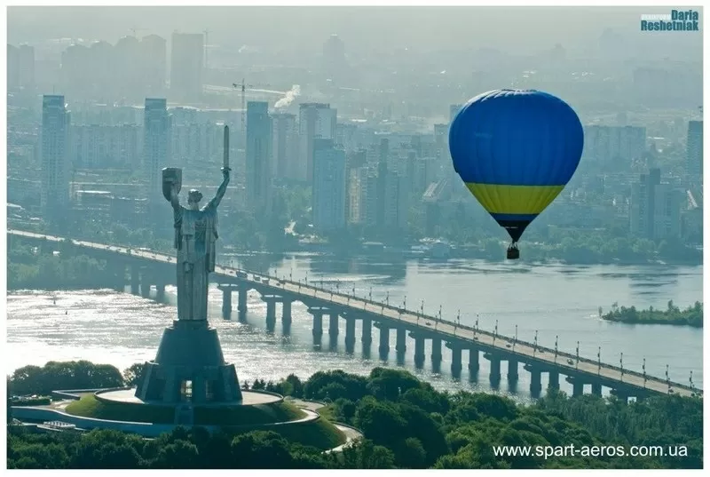 ПОЛЕТЫ НА ВОЗДУШНЫХ ШАРАХ в Киеве и в Украине