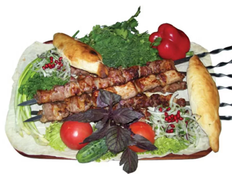 Доставка шашлыка и хачапури по Киеву