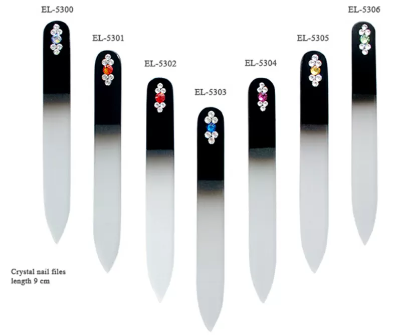 Пилочки для ногтей стекло Чехия
