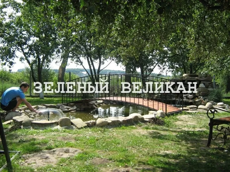 Искуственные водоемы, фонтаны, водопады