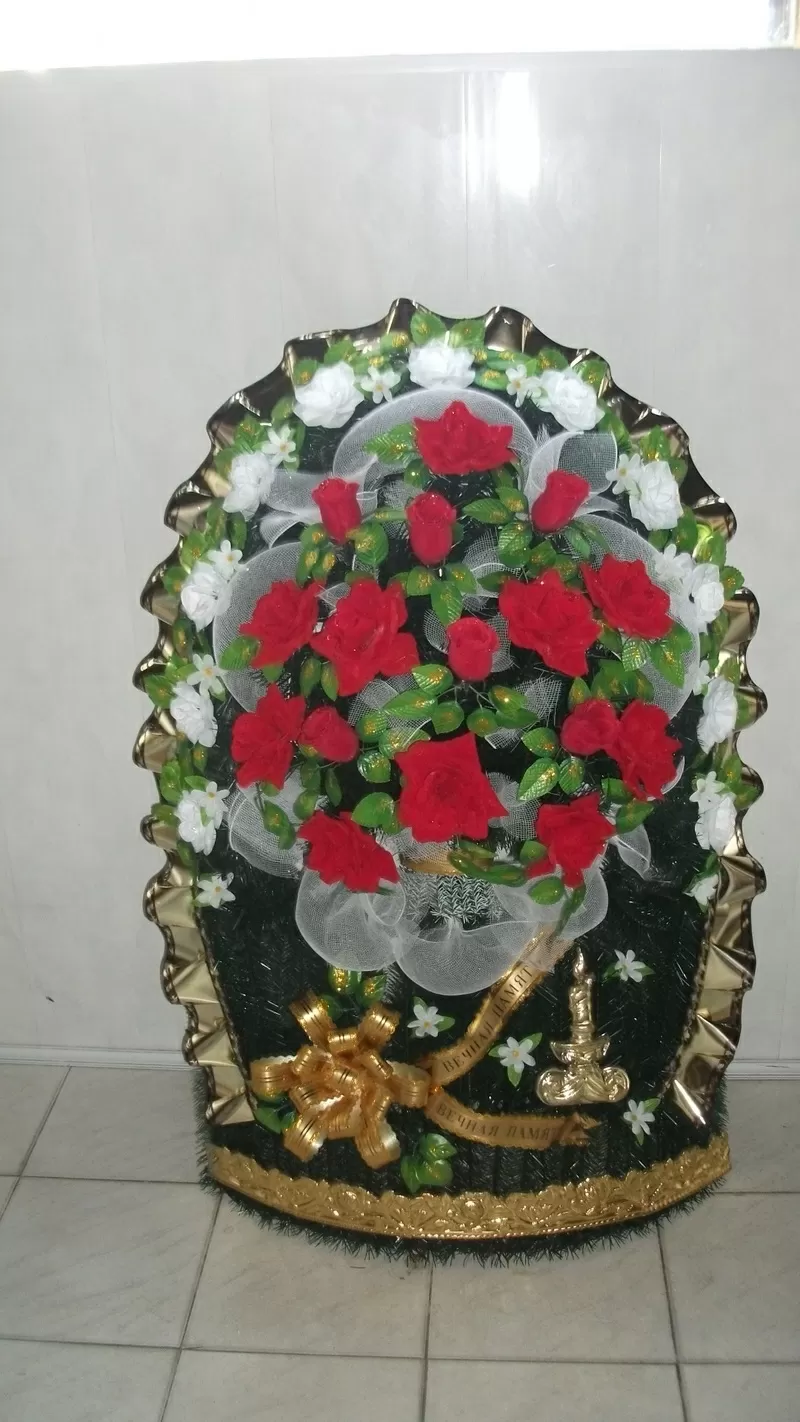 Венки ритуальные.венки траурные.венки похоронные