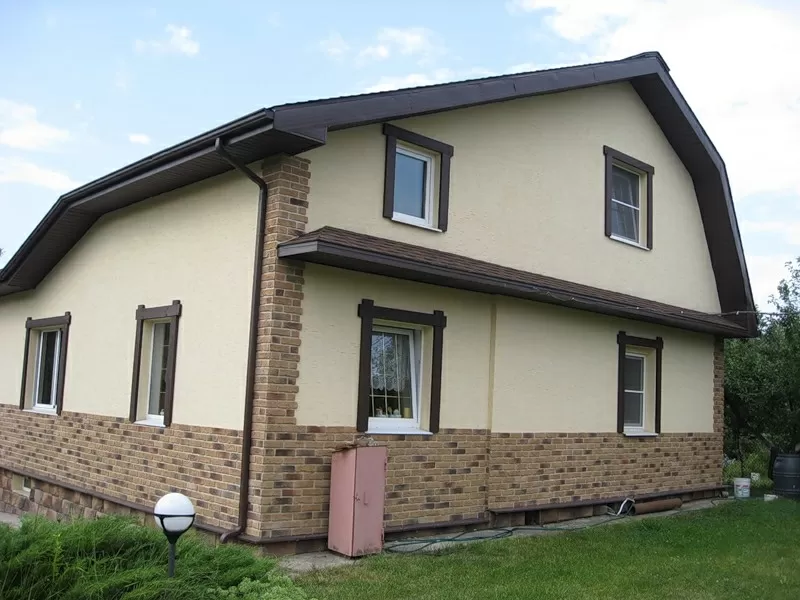 Утепление домов,  квартир,  Мокрый фасад