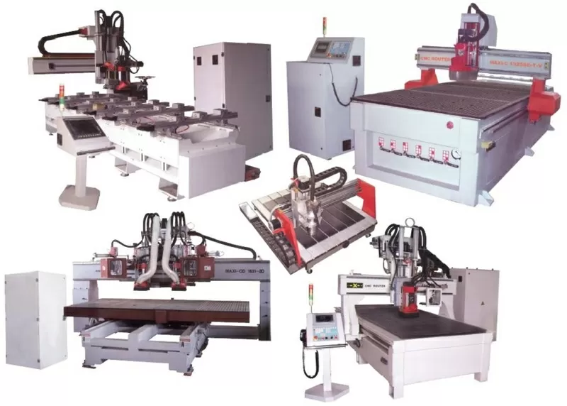 СО2 Лазерные граверы,  Фрезеры,  Токарные станки с ЧПУ,  УФ-принтеры 4