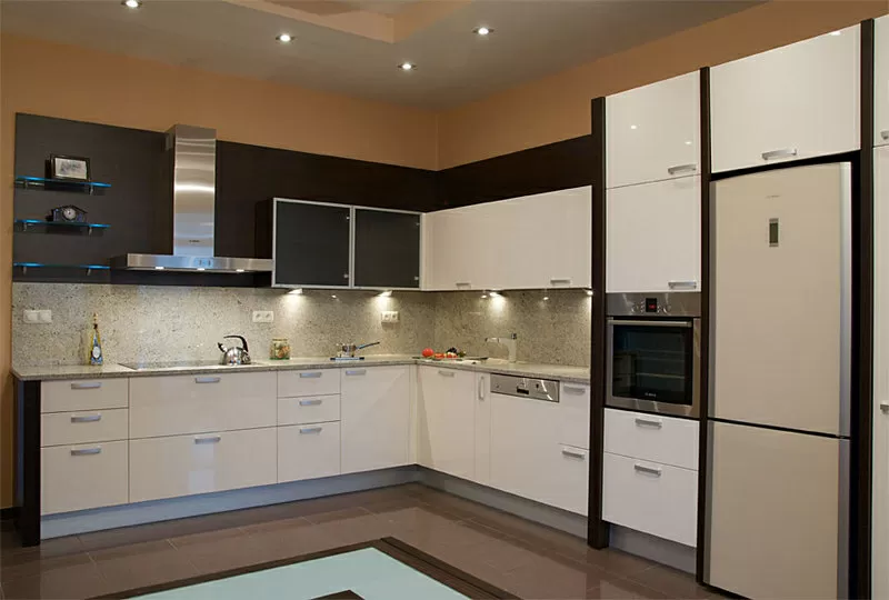 Кухня под заказ с ДСП и МДФ по доступным ценам 9