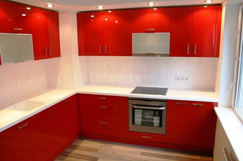 Кухня под заказ с ДСП и МДФ по доступным ценам 10