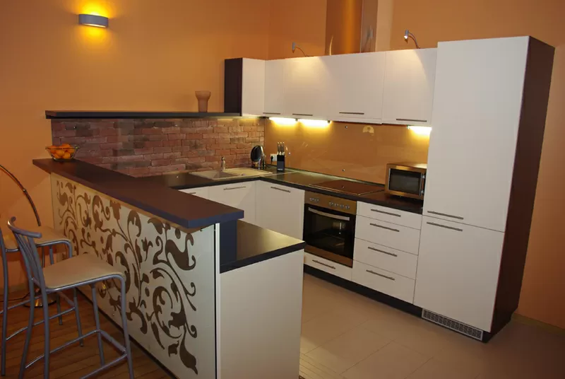 Кухня под заказ с ДСП и МДФ по доступным ценам 11