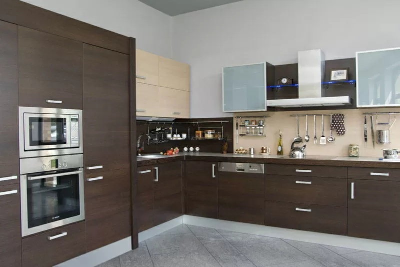 Кухня под заказ с ДСП и МДФ по доступным ценам 12