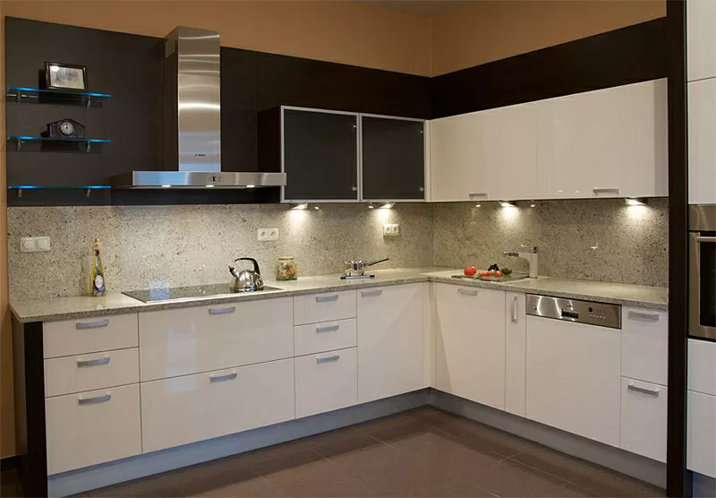 Кухня под заказ с ДСП и МДФ по доступным ценам 16