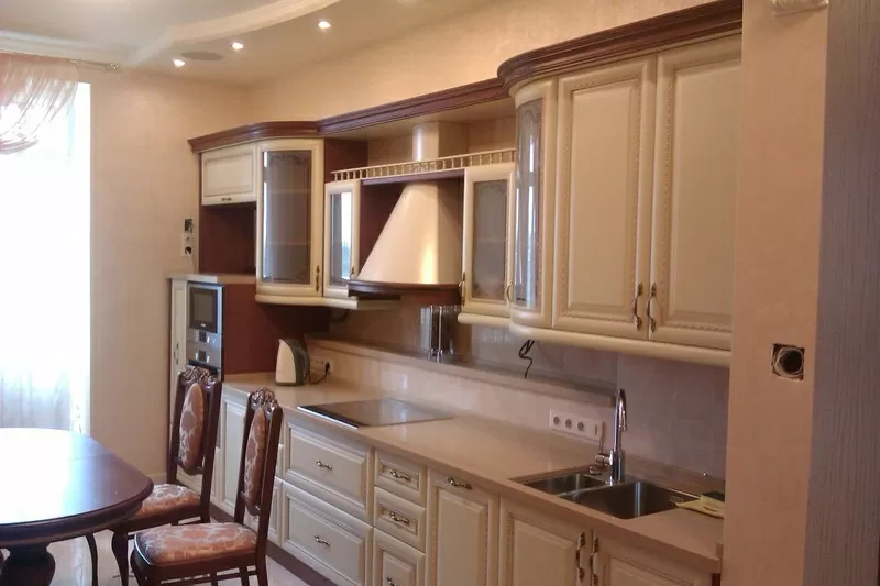 Кухни с натуральными фасадами под заказ 16