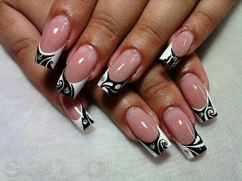 Гель наращивание ногтей с выездом на дом. Скидка 50%!