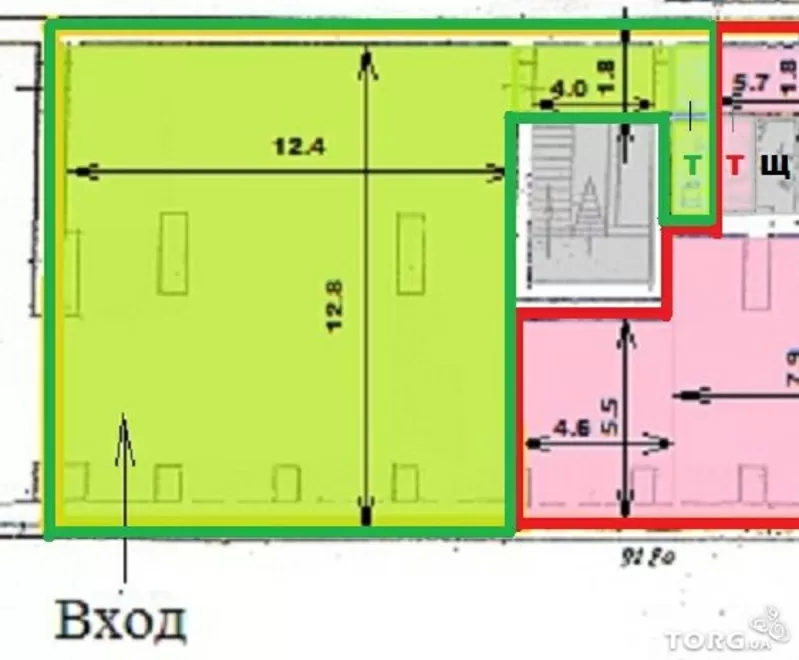 Сдаётся торговое помещение свободного назначения 2