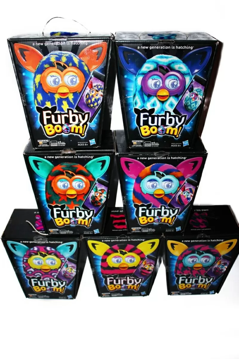 Furby Фёрби Молния оригинал интерактивный питомец дешево 3