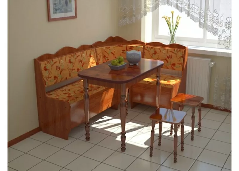 Перетяжка, ремонт кухонных уголков