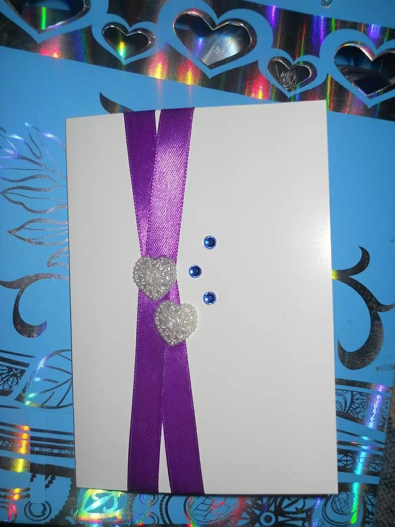 пригласительные на свадьбу ручной работы 4