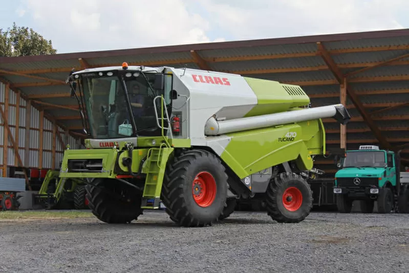 Комбайн CLAAS Tukano 470 + зерновая 7, 5,  люфтера