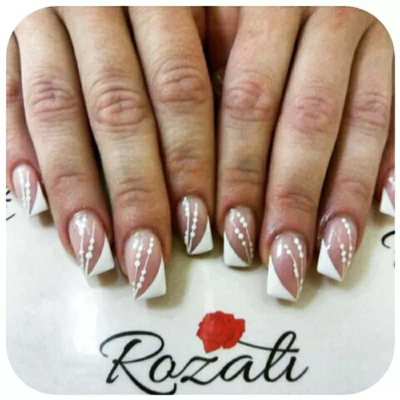 Наращивание ногтей+френч! 190 грн