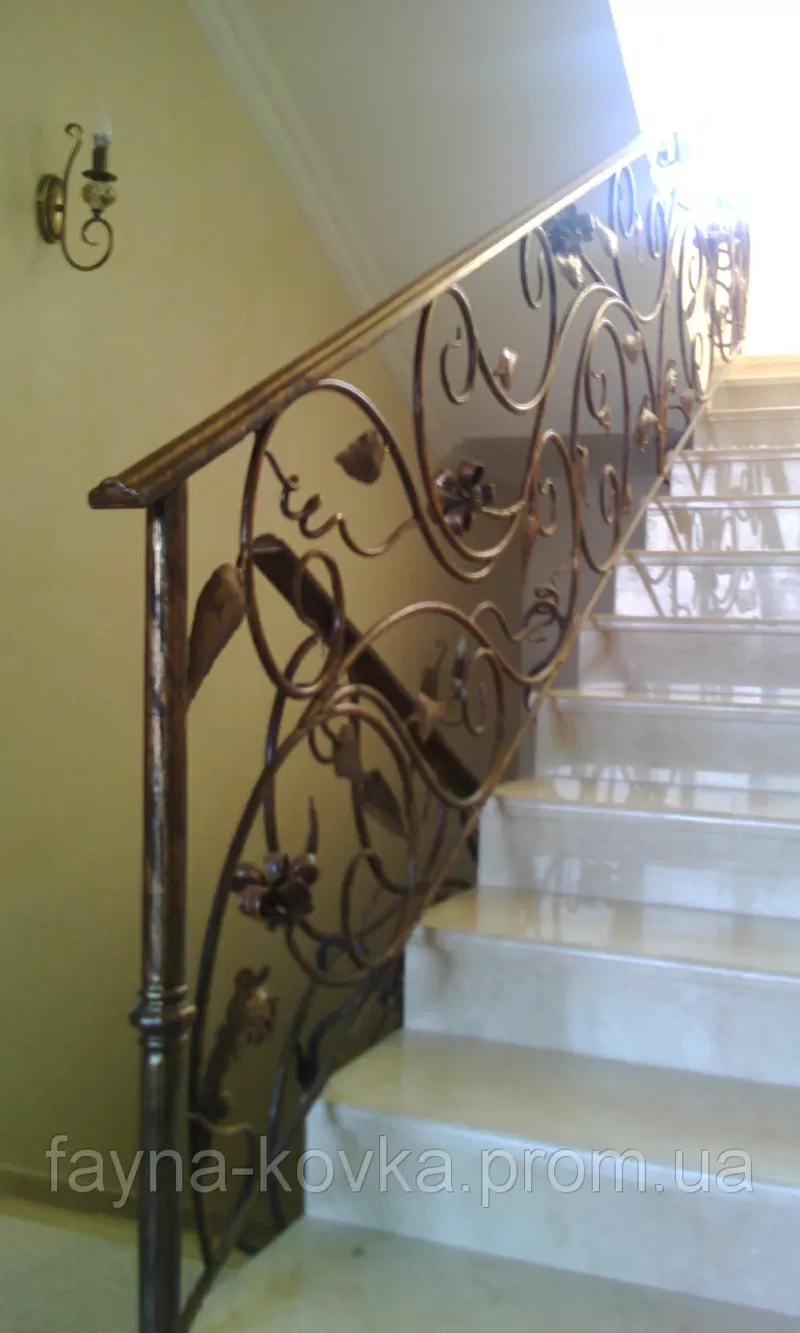 Недорогие кованные ворота,  ограждения,  перила,  навесы. Качественно! 3