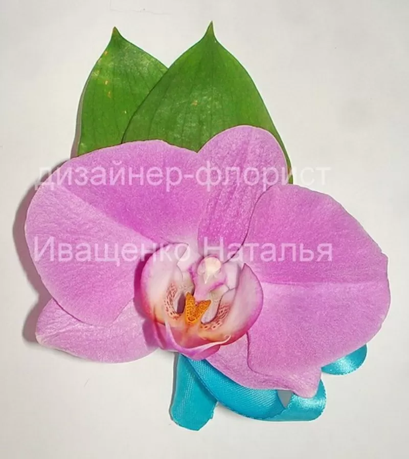 Свадебная бутоньерка 4