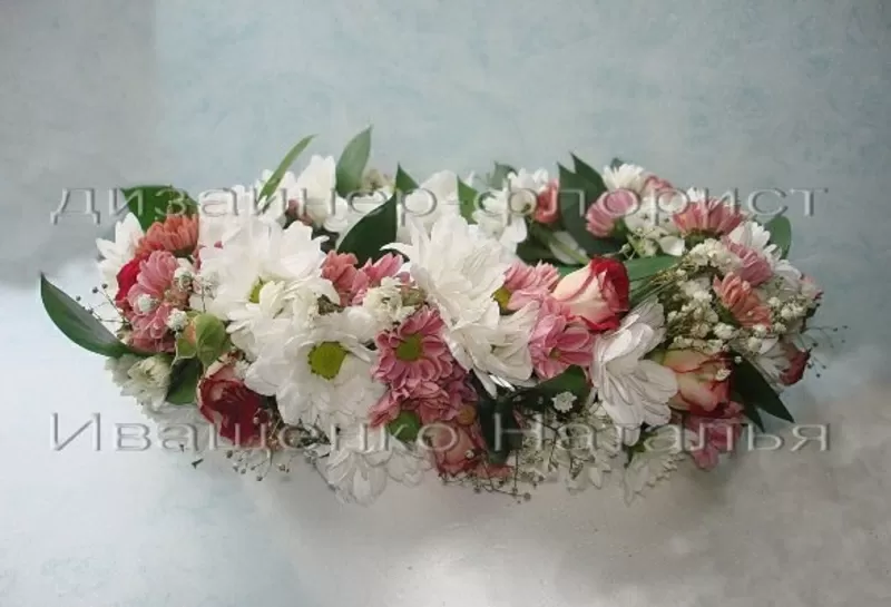 Венок в украинском стиле 2
