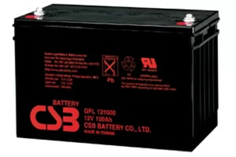 Аккумулятор для ИБП (в т.ч. б/н с НДС) Yuasa,  CSB 12V от 7-12-18 Ач до