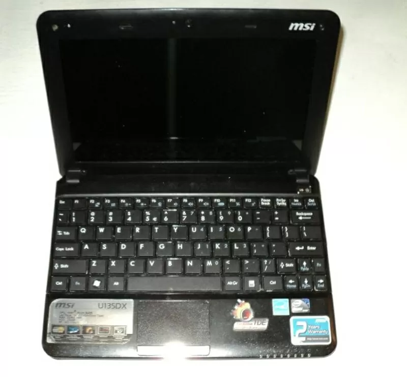 Разборка Нетбук MSI U135DX MS-N014 разборка.