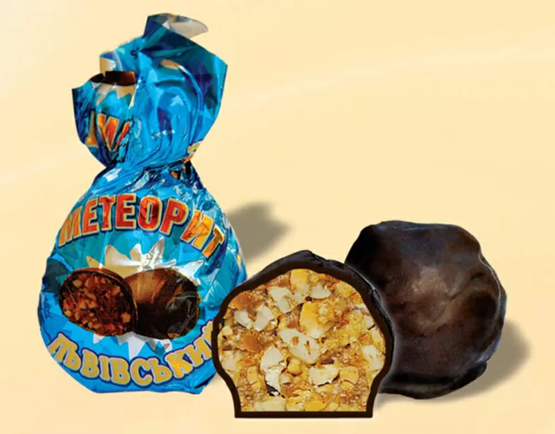 Конфеты шоколадные метеорит львовский