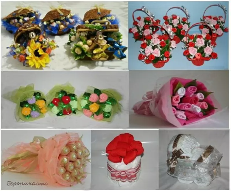 Мастер классы по оформлению букетов из конфет, приглашаем